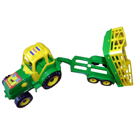 Žaislas Traktorius su priekaba
